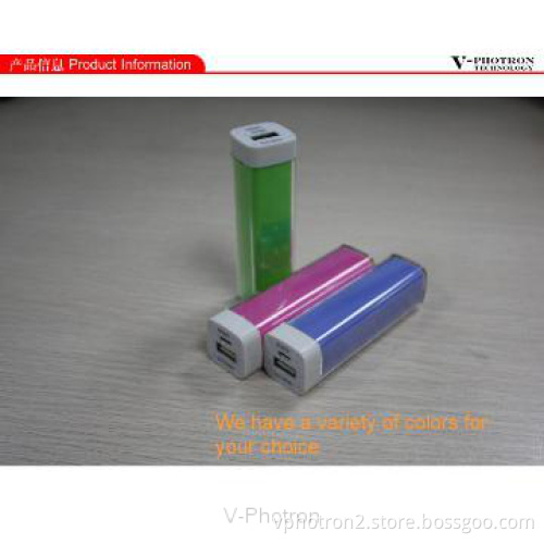 Full capacity of 2600mah power bank for IPHONE,IPAD,MOTO